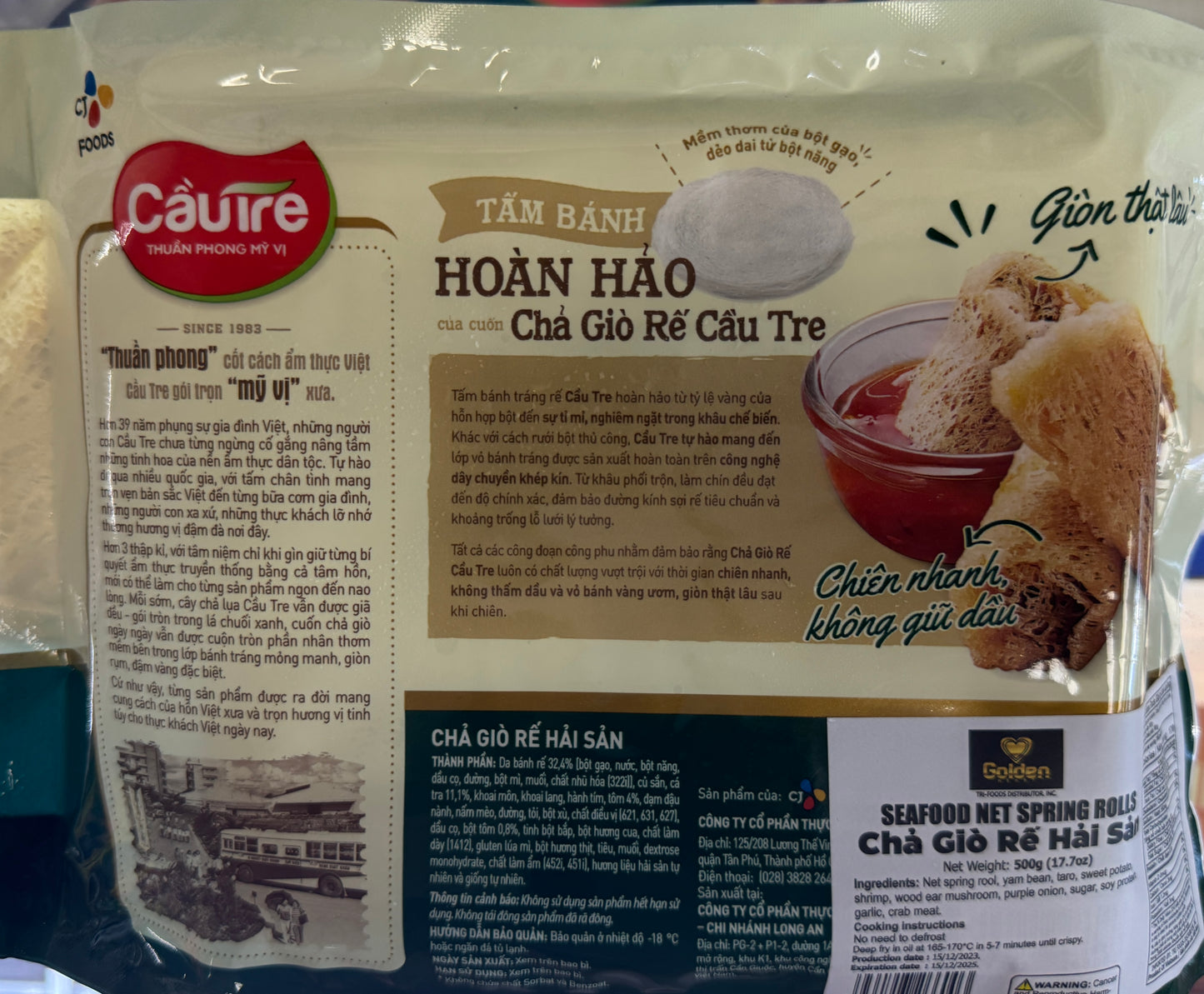 Cha gio re Cau Tre -500g