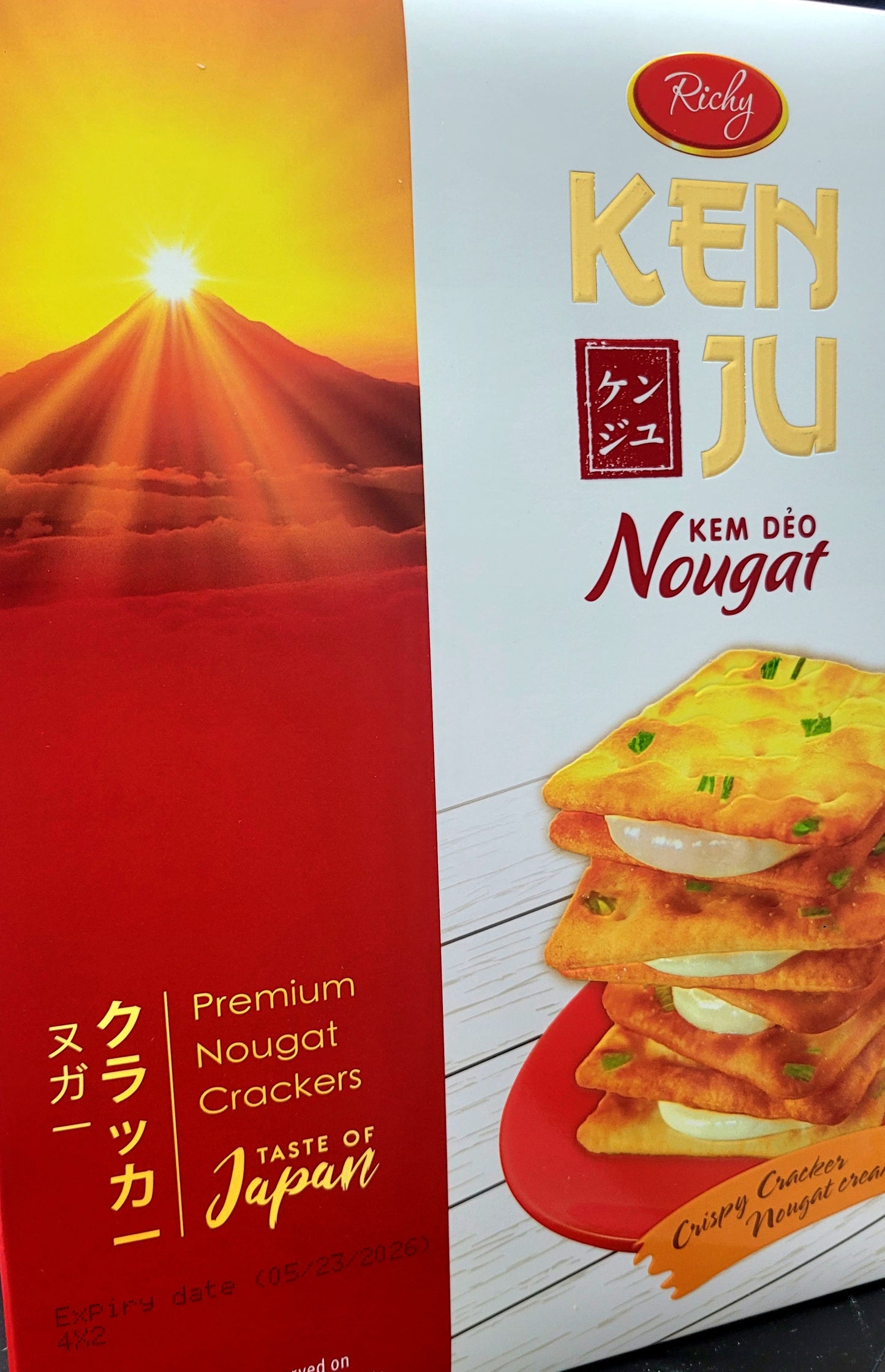 Banh Quy Kenju Kem Dẻo Hộp - 279g