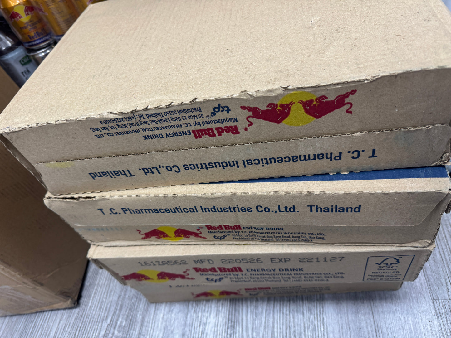 Nuoc tang luc Red Bull- box 24lon