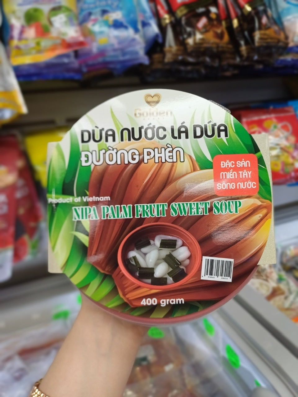 DUA NUOC LA DUA DUONG PHEN -NIPA 400GRAM