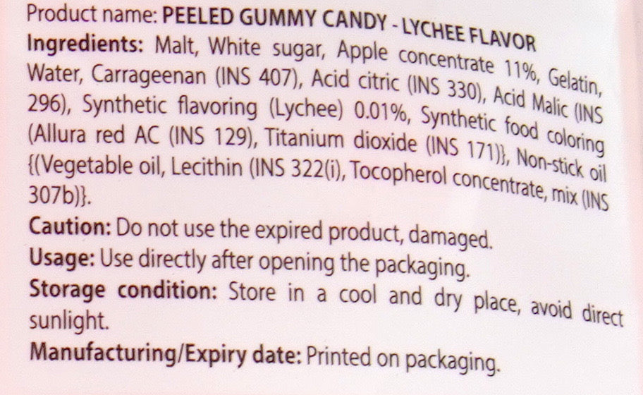 KEO DEO VI VAI - PASSION FRUIT Flavor-120g / 1 count