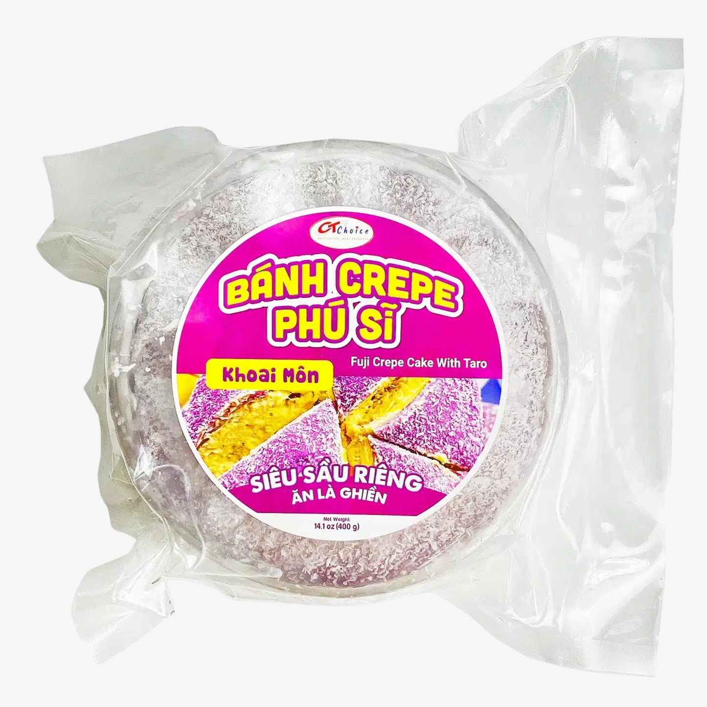 Banh Crepe Khoai Mon - Taro Crepe 400g 0.88lb