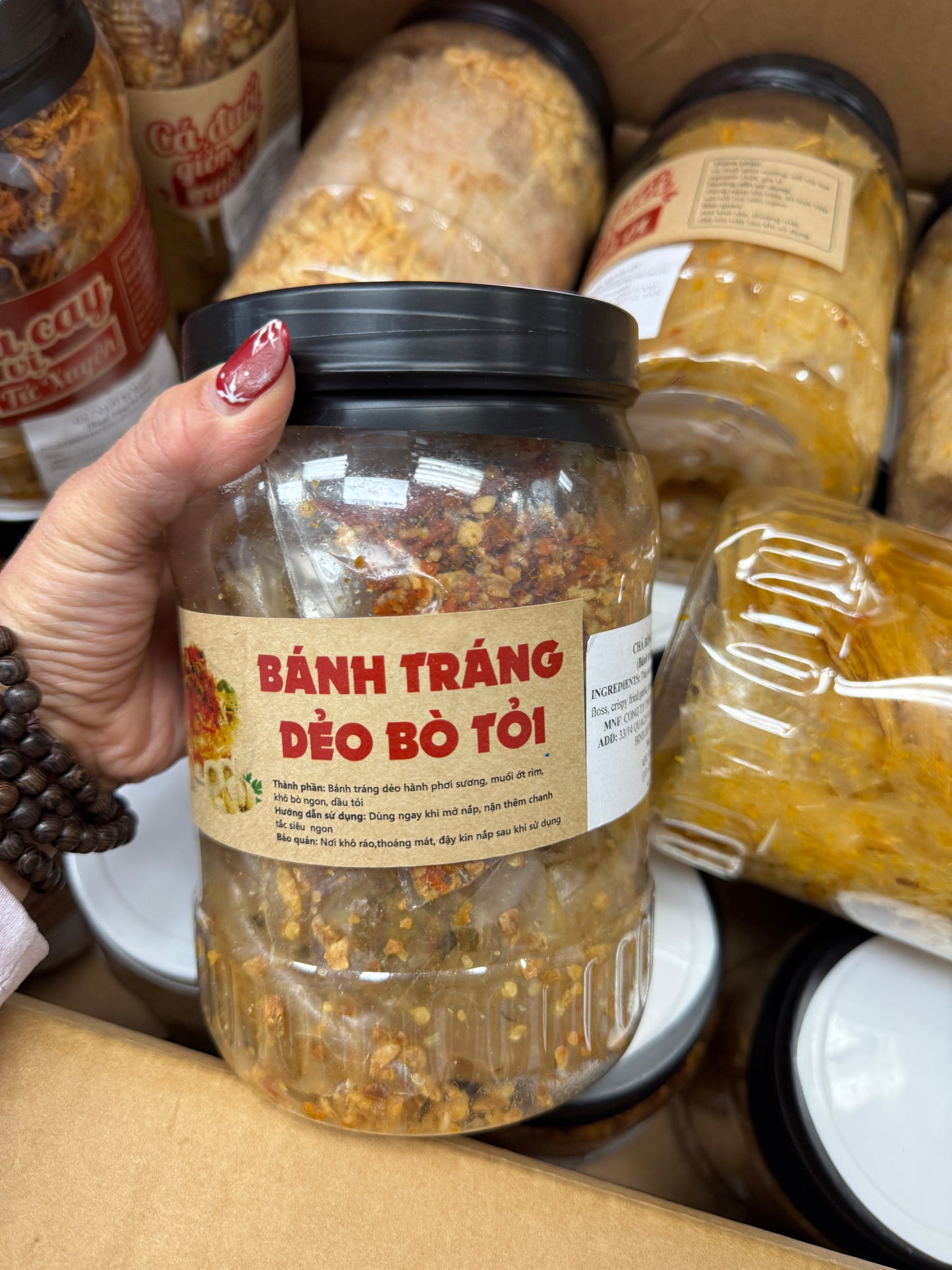 BANH TRANG : CHA BONG TOI GIO, CA DUOI GION MUOI OT,GA CAY VI TU XUYEN,DEO BO TOI