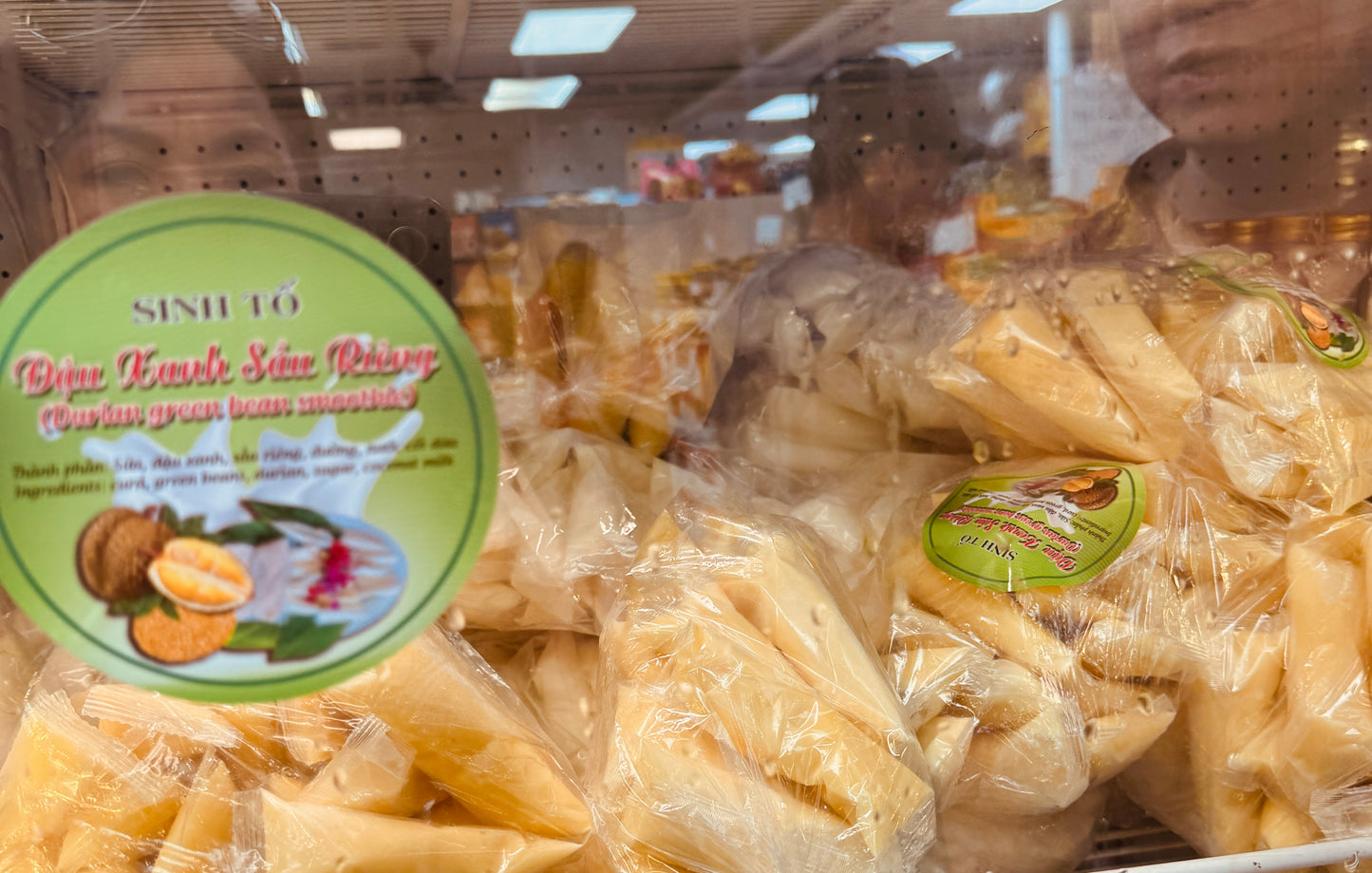 Sinh tố - đau xanh - sau Rieng ( Houston)