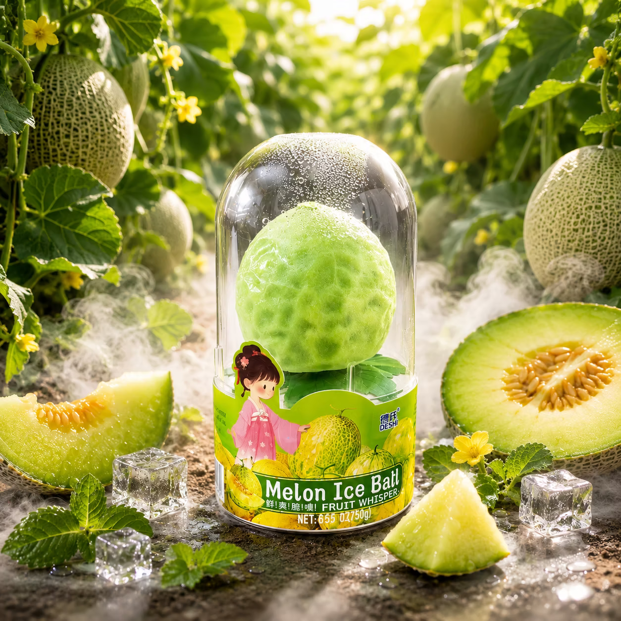 DS ICE CREAM MELON