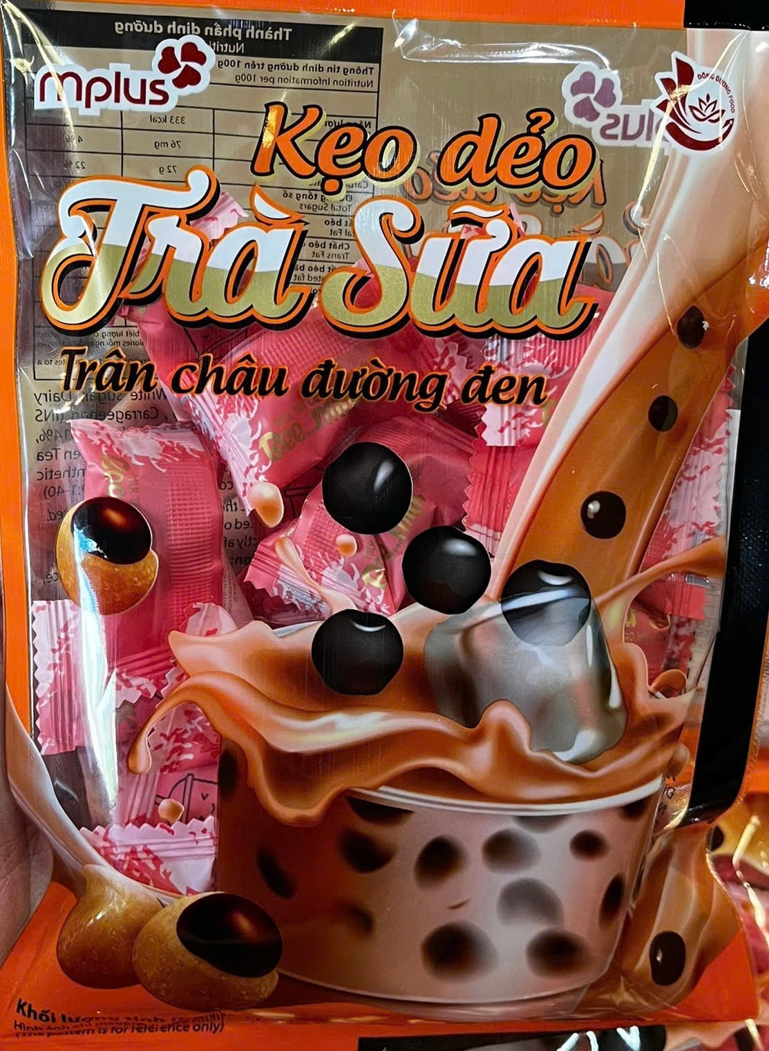 KEO DEO TRA SUA - MILK TEA CANDY