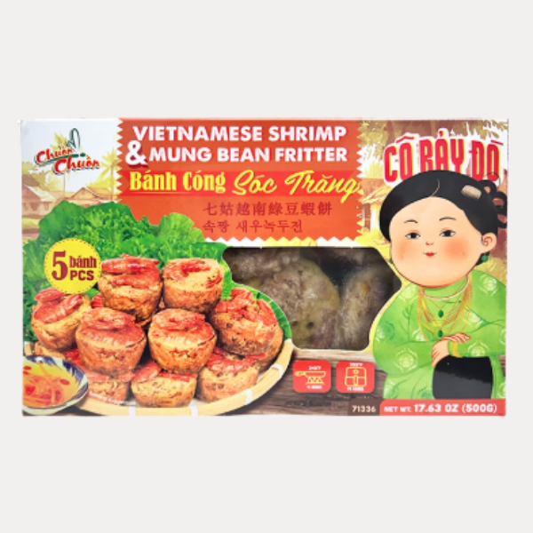 Banh Cong Soc Trang - FZ SHRIMP & MUNG BEAN FRITTER 17.64OZ