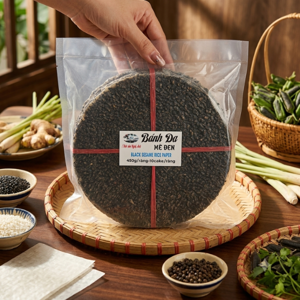 Banh Da Me Den 450g