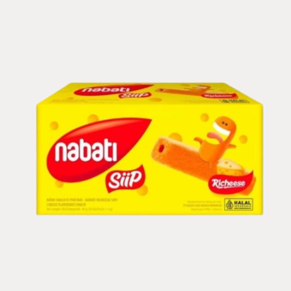 Banh SIIP Nabati vi pho mai hop - Nabati SIIP Cheese Flavor Snack 80g