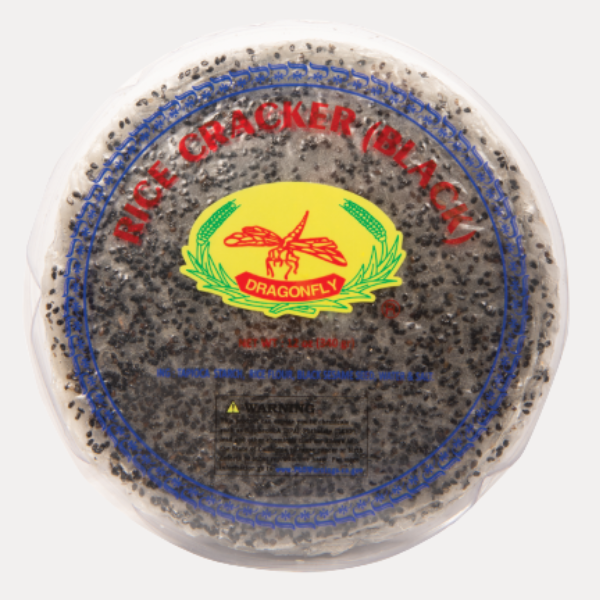 Banh Trang Me Den - DF BLACK SESAME CRACKER 12OZ