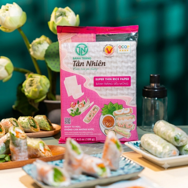 Banh Trang Sieu Mong Tan Nhien 120g