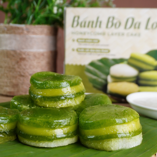 Banh Bo Da Lon - Honeycomb Layer Cake Set 6 pieces 370g