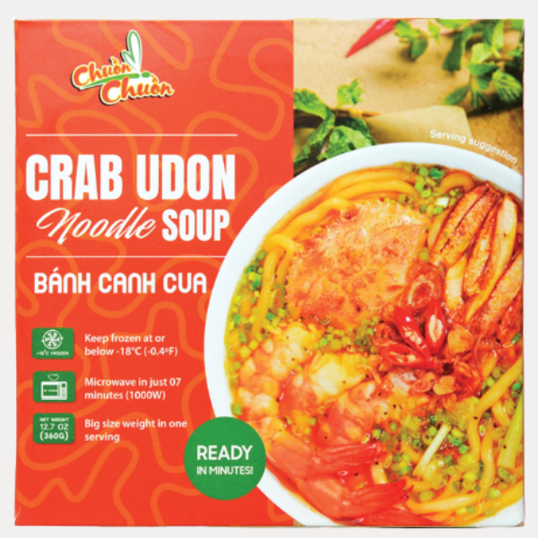 Banh canh cua - FZ CRAB UDON NOODLE SOUP 357G - 12.6OZ