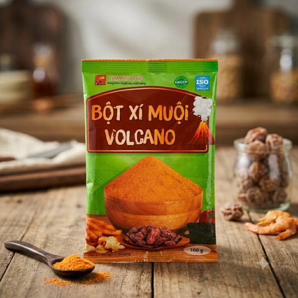 Bot xi muoi Volcano 100g