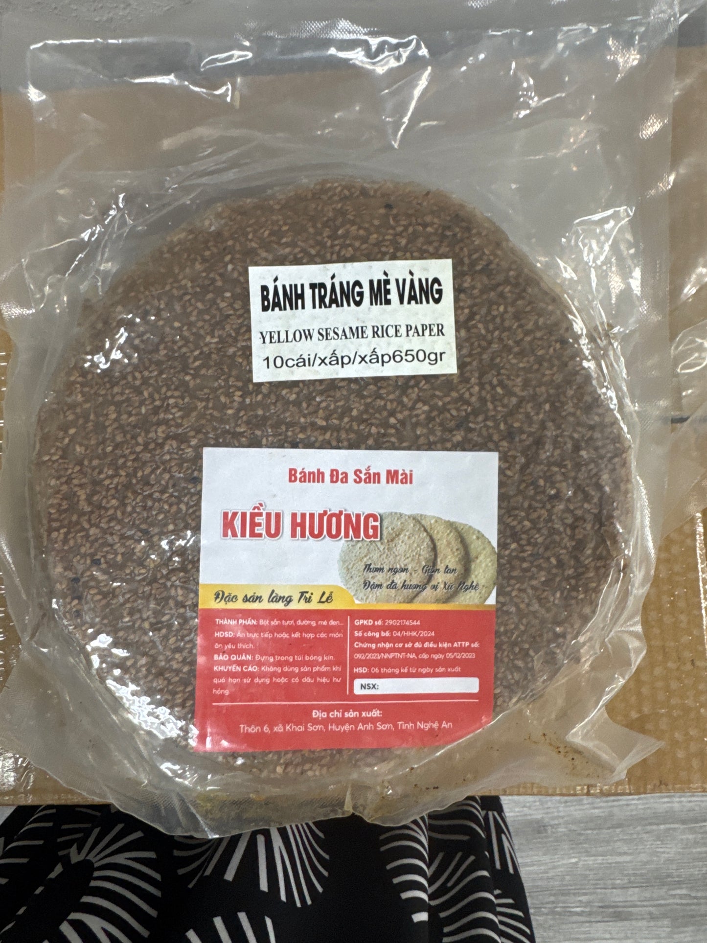 Banh Da san MAI kiều huong