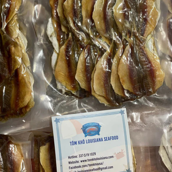 Dried Yellowstripe Mackerel - Two Sun-Dried