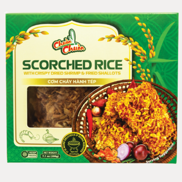 Com chay hanh tep - SCORCH RICE W/SHRMP & SHALLOT 200g 7.1OZ
