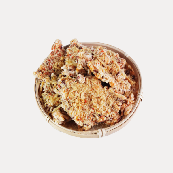 Brown rice with vegetarian floss 100gr