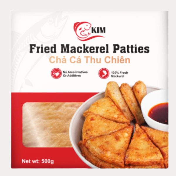 Cha Ca Thu Chien 500g - Fried Mackerel Patties 500gr
