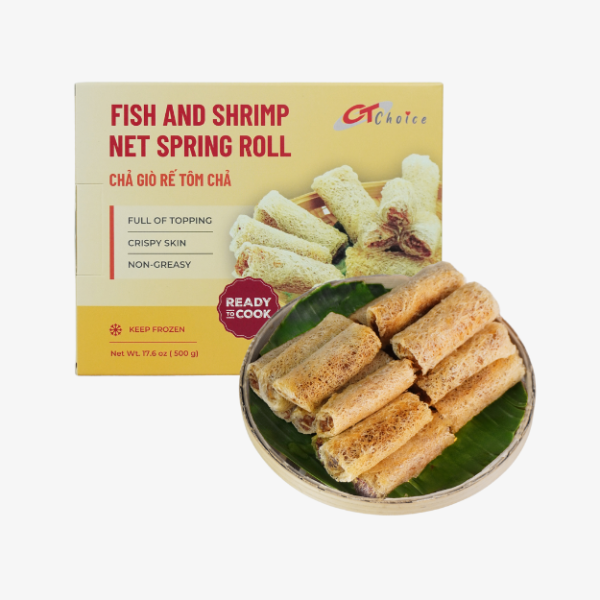 Spring rolls with shrimp and sausage 500gr