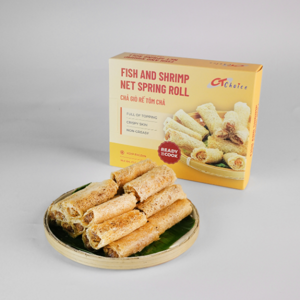 Spring rolls with shrimp and sausage 500gr