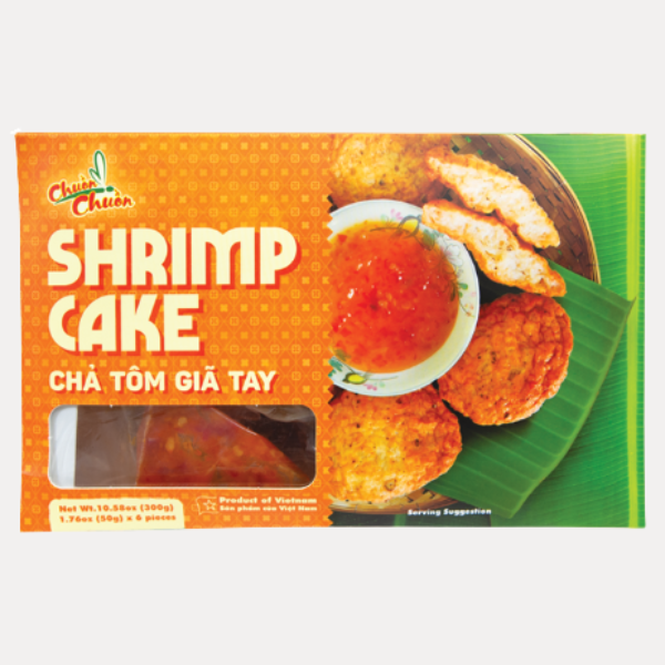 Chả tôm giã tay 300g - FZ SHRIMP CAKE CHA TOM 300g 10.6OZ