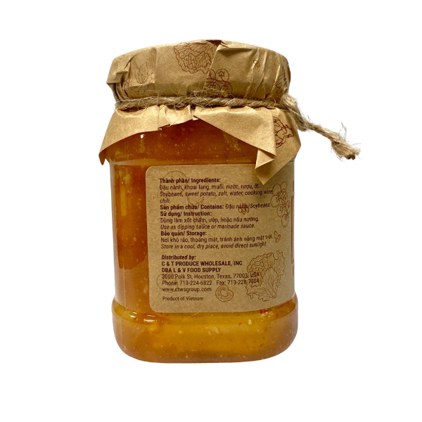 Chao Khoai Lang Ot - Fermented Sweet Potato Bean Curd 400g
