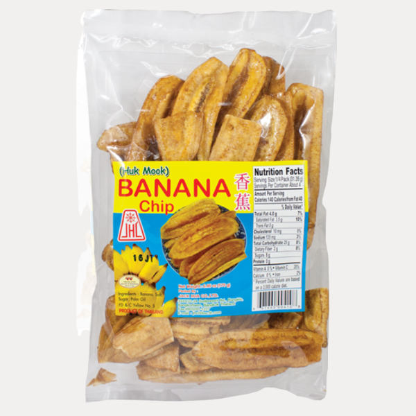 Chuoi Say Gion - JHC BANANA CHIP (TRAY) 5.95OZ