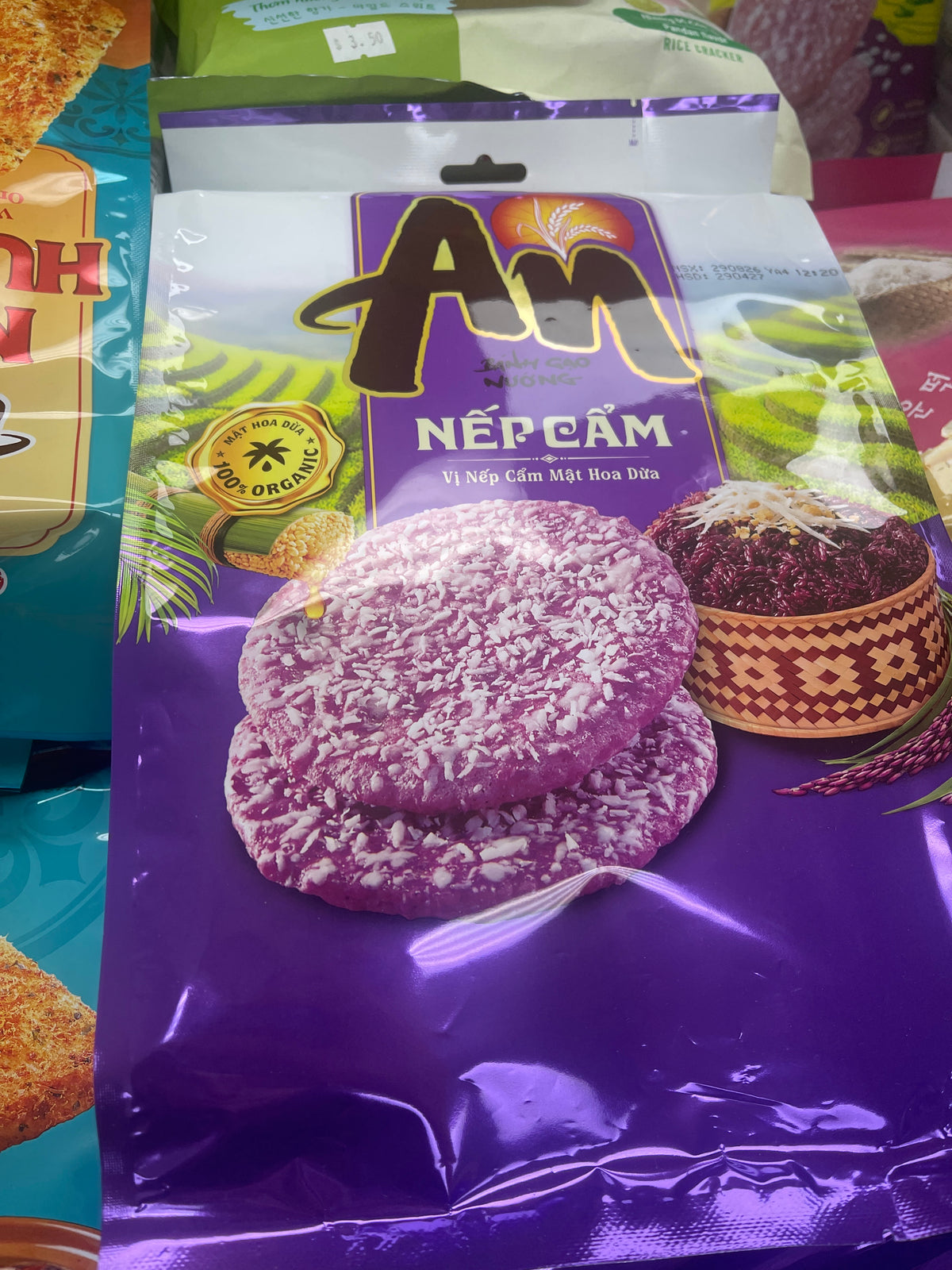 F-303 AN - Banh gao nep cam