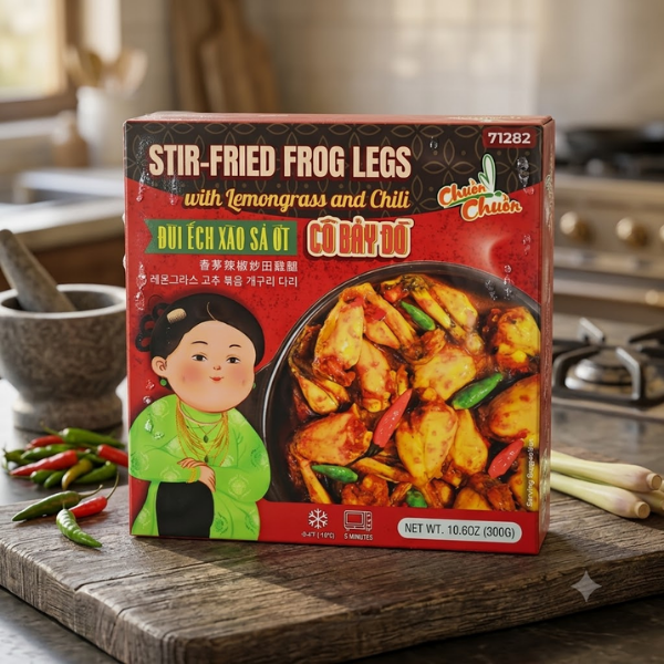 Dui Ech xao xa ot - FZ FROG LEGS LEMONGRASS CHILI 300g 10.6OZ