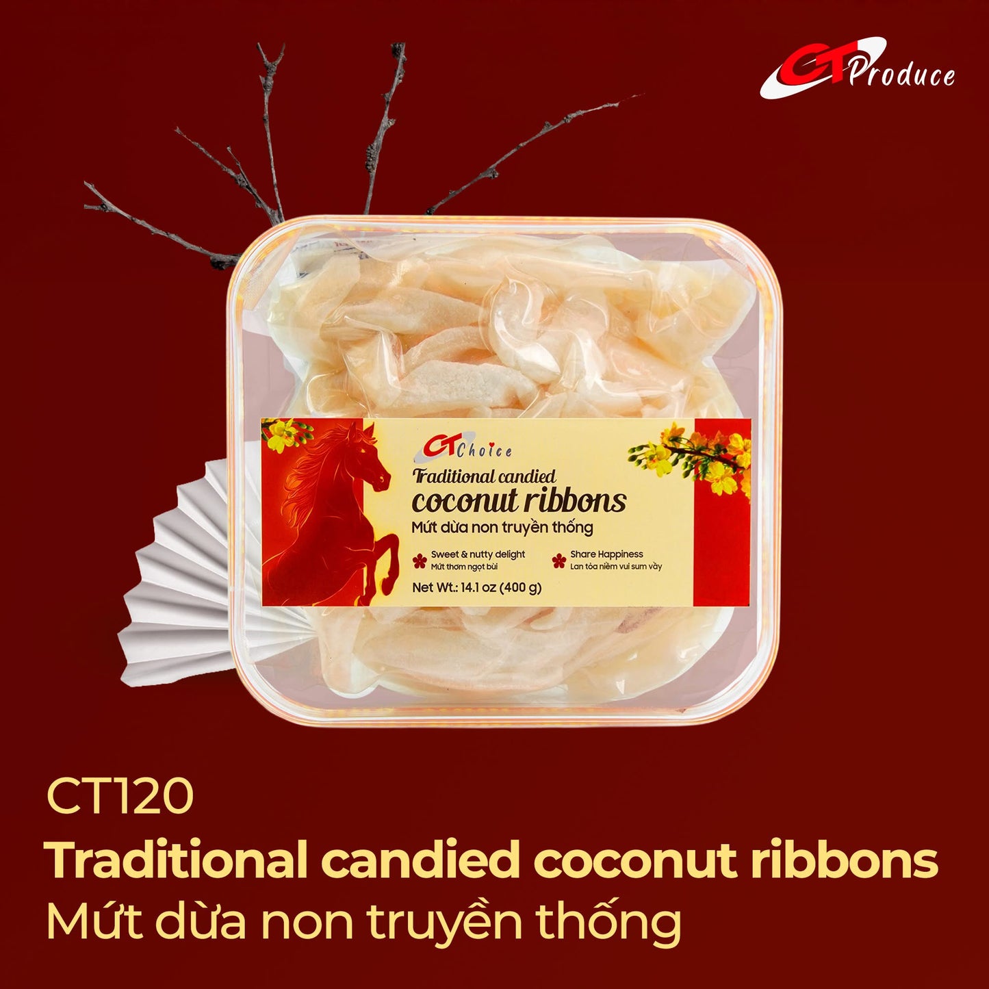 Mut Dua Truyen Thong 400g