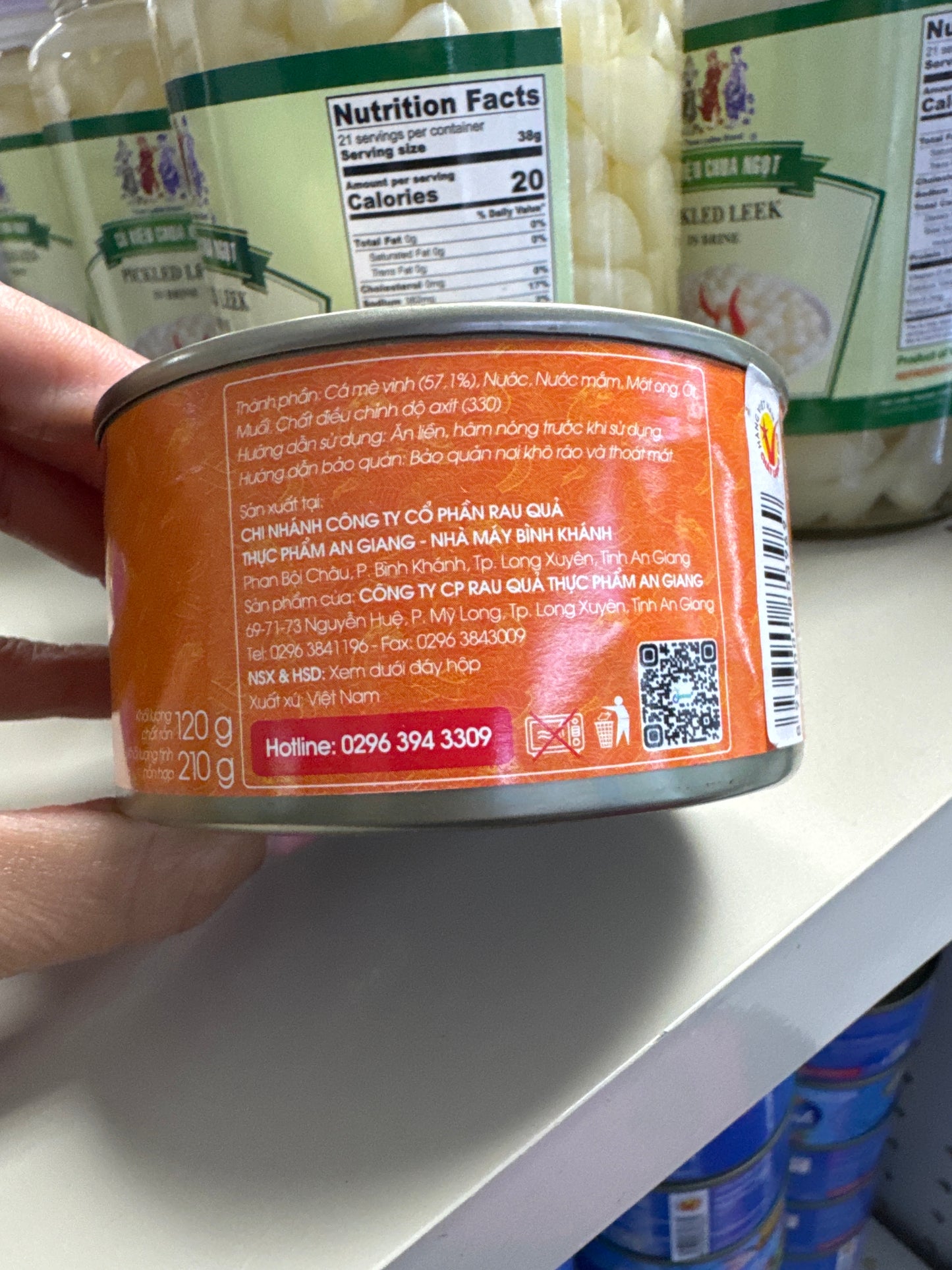 Ca me vinh kho lat 150g