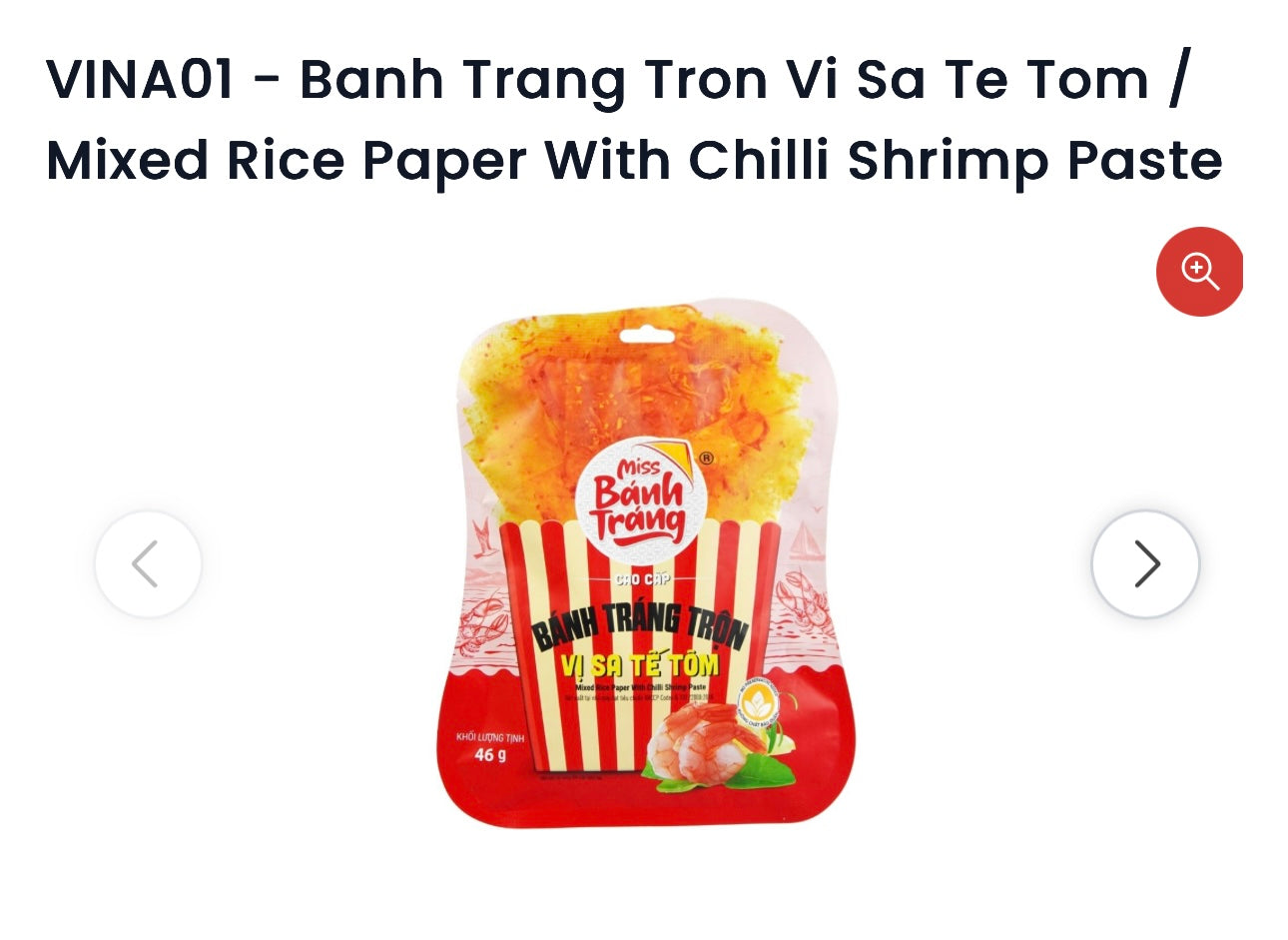 BANH TRANG TRON SATE -46G