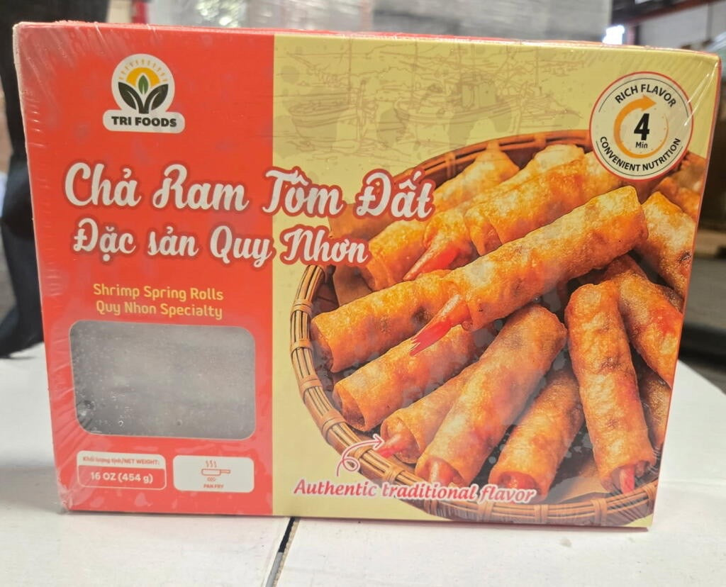Cha Ram Tom Dat mini - shrimp Eggroll 454gram