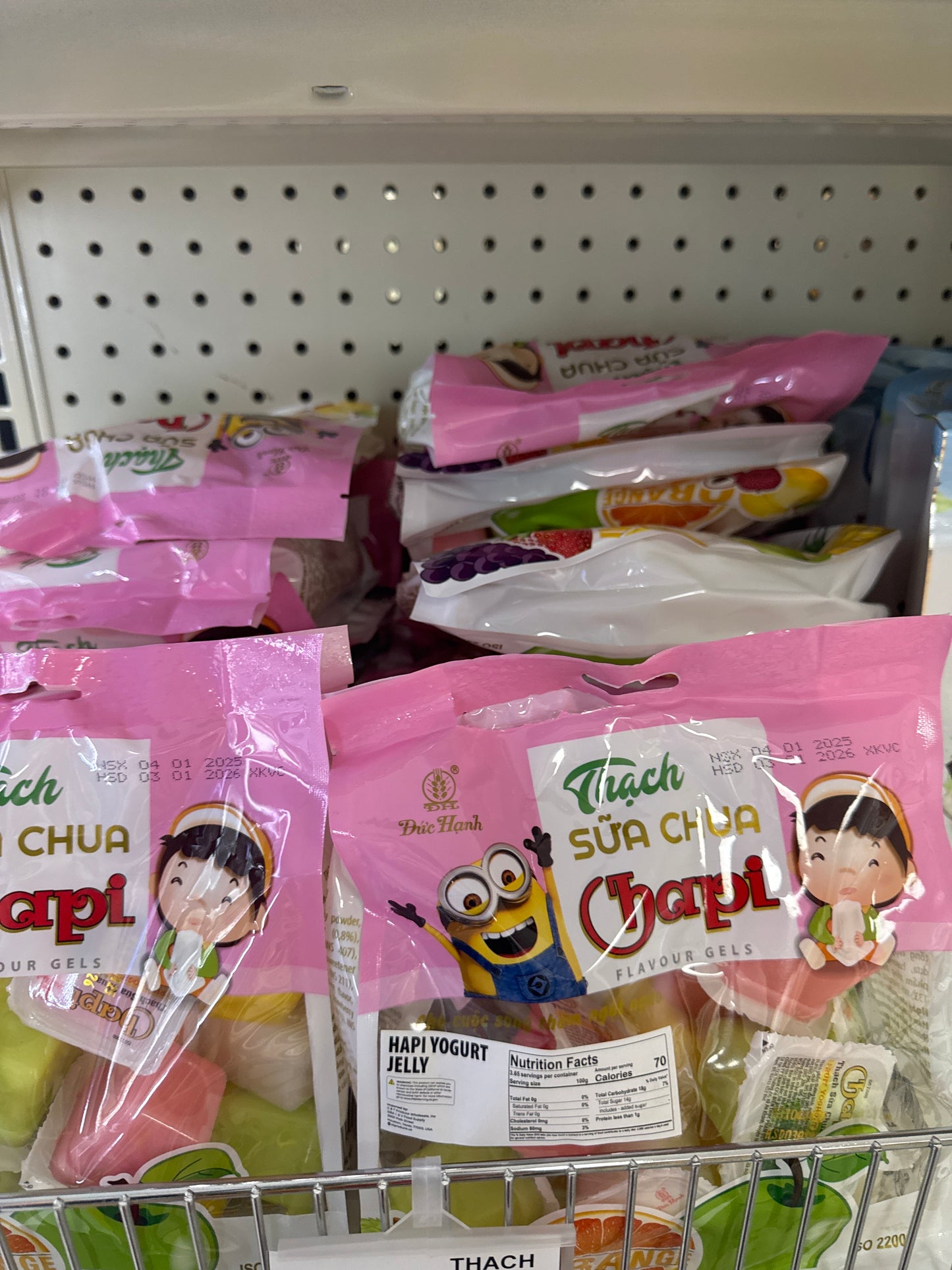 Thach Sua Chua Hapi - Hapi Yogurt Jelly 400g