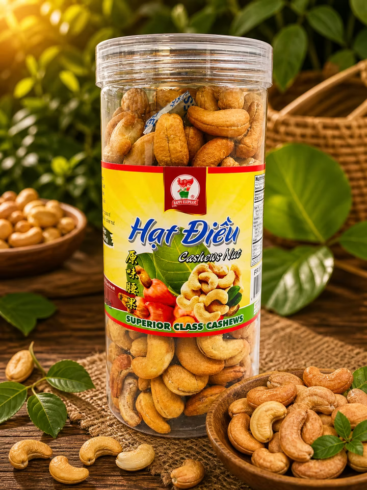 HAT DIEU/CASHEWS NUT 425Gx24JARS/CS, 22.50LBS