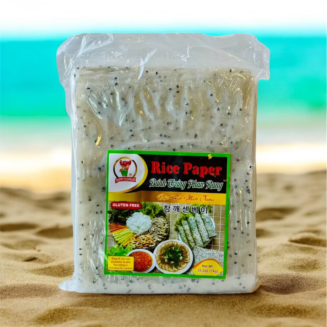 BANH TRANG ME PHAN RANG/RICE PAPER 1KG x 12BAGS/CS, 26.46LBS
