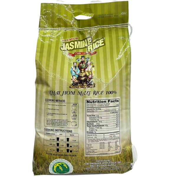 Nang Tho fragrant rice from Phuoc Loc Tho brand 25lbs
