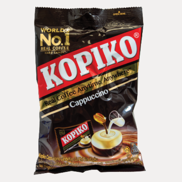 KOPIKO Keo Ca phe sua - KOPIKO CAPPUCCINO CANDY 140g