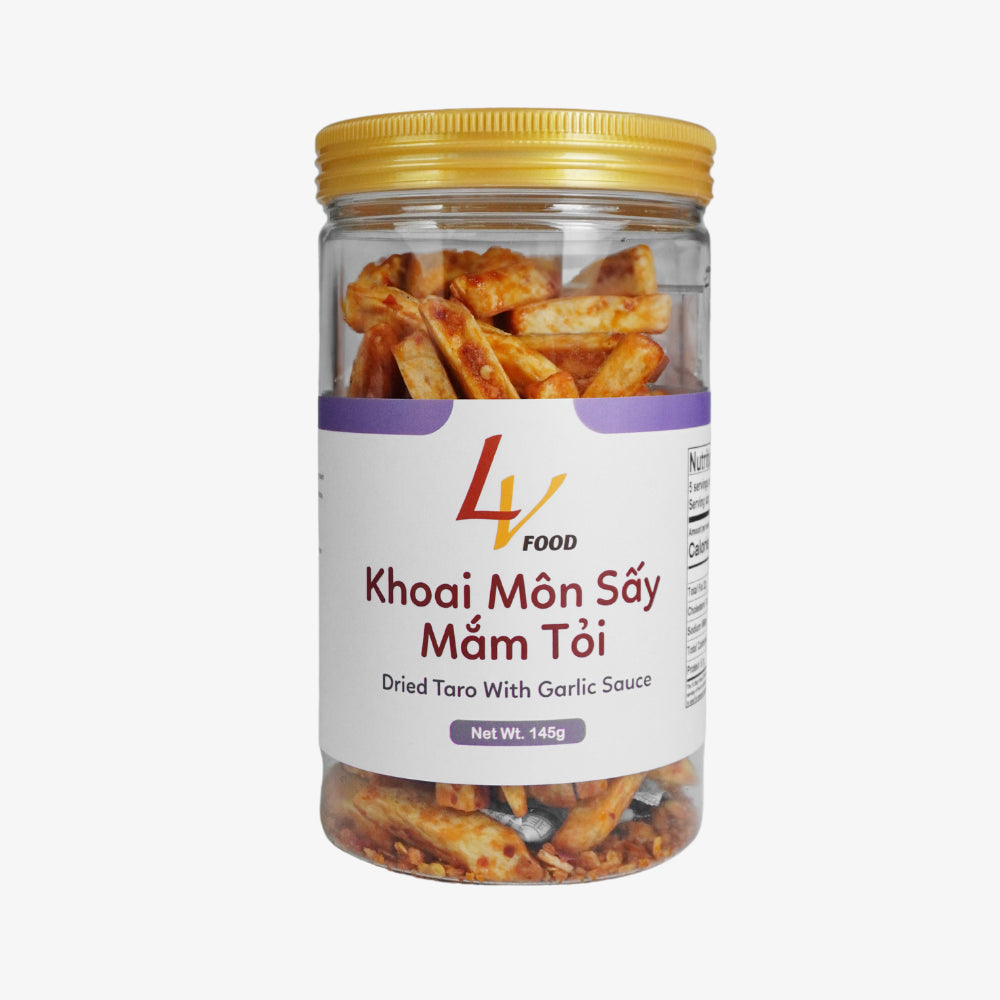 Khoai Mon Say Mam Toi - Dried Taro With Garlic Sauce 145g