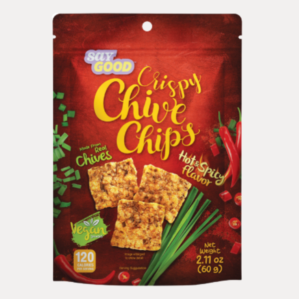 Khoai Tay Chien He Vi Cay - CHIVES CHIPS SPICY FLAVOR 2.11OZ