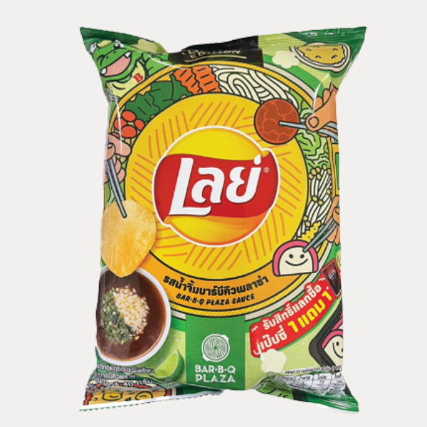 Lay's Snack khoai tay vi BBQ - LAY'S BBQ PLAZA SAUCE 1.4oz