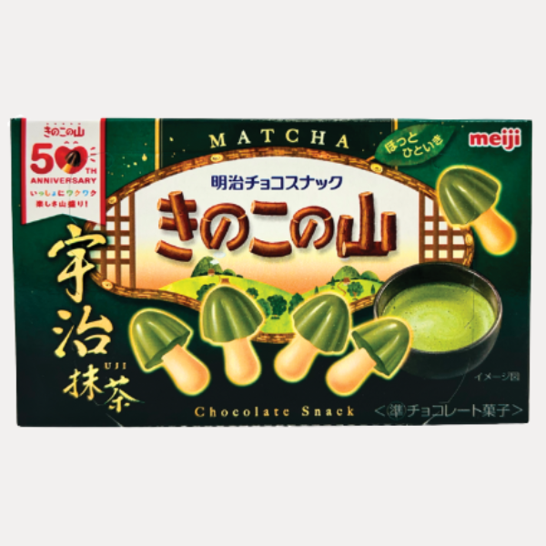 MEIJI KINOKO NO YAMA MATCHA (10X2.2OZ)
