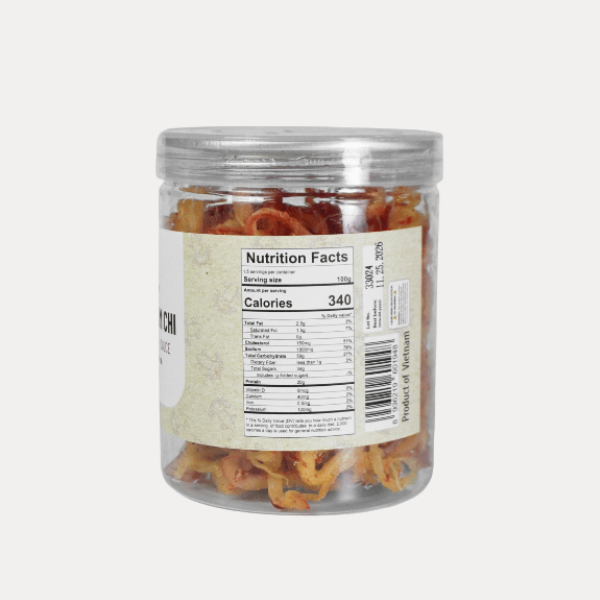 Squid with kimchi sauce 150gr