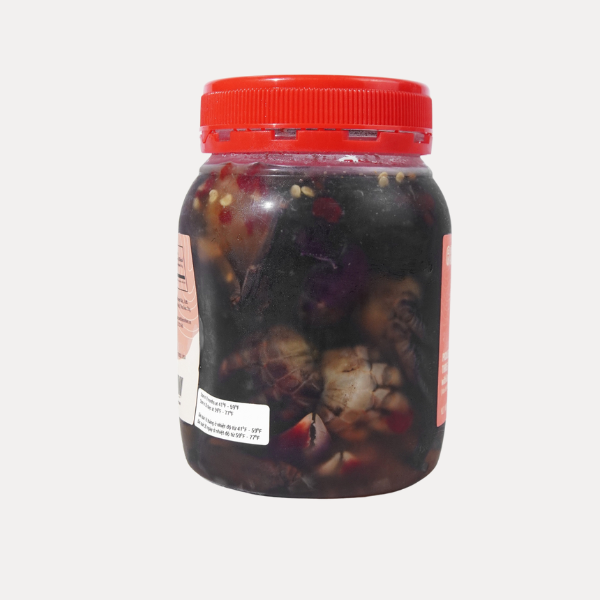 Mam ba khia tron toi ot - Pickled Crab With Garlic & Chil 600g