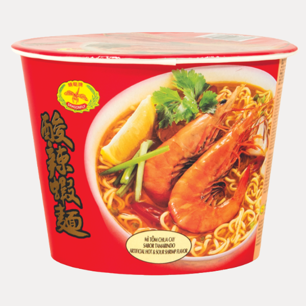 Mi Tom Chua Cay An Lien - DF INSTANT NOODLE(HOT-SHRIMP) 4.23OZ