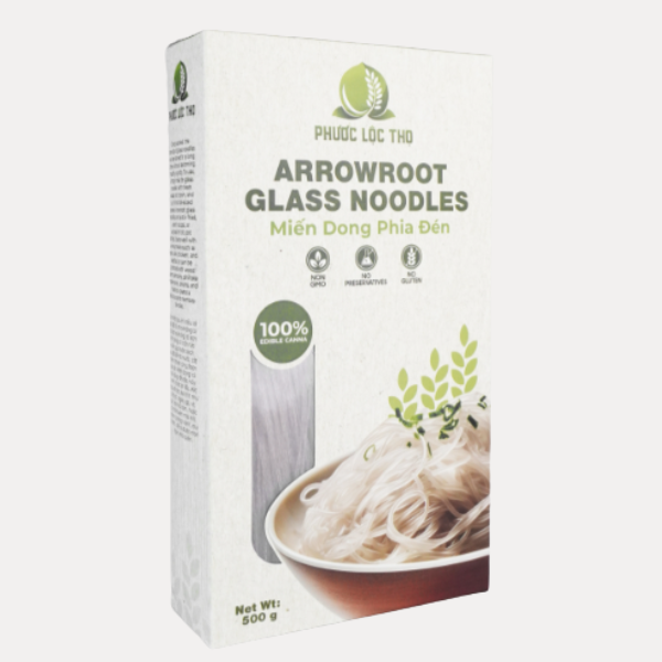 Mien dong Phia Den 500g Phuoc Loc Tho - Arrowroot Glass Noodle 500g
