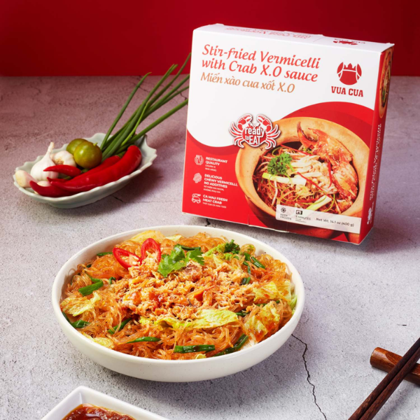Mien Xao Cua Xot X.O / Stir Fried Vermicelli with Crab X.O sauce 400g