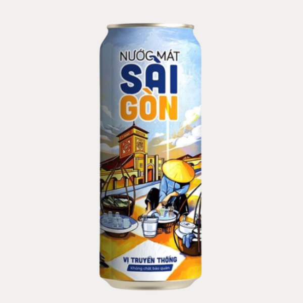 Nuoc Mat Sai Gon Vi Truyen Thong 500ml - Cooling Herbal Tea 16.9OZ