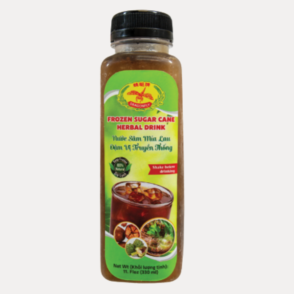 Nuoc Sam Mia Lau vi truyen thong - FZ DRAGONFLY SUGARCANE HERBAL DRINK 330ml